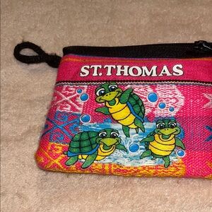 Colorful St. Thomas Turtle Pouch